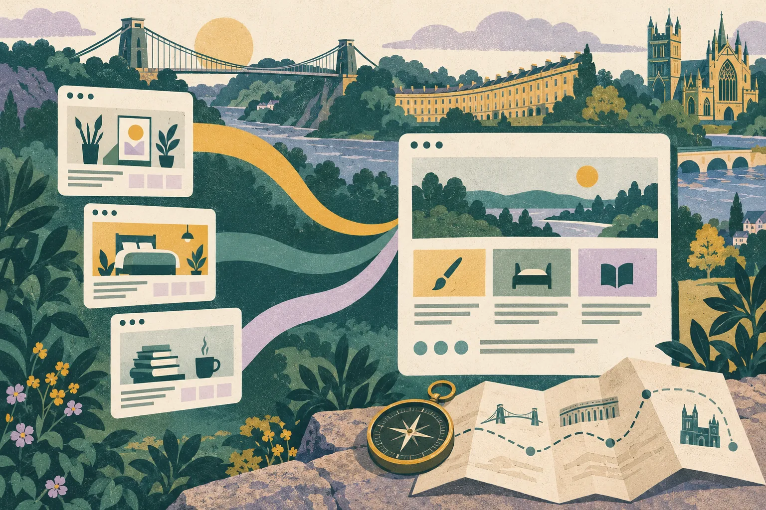 Bringing websites together: a content plan for Bristol, Bath and Exeter