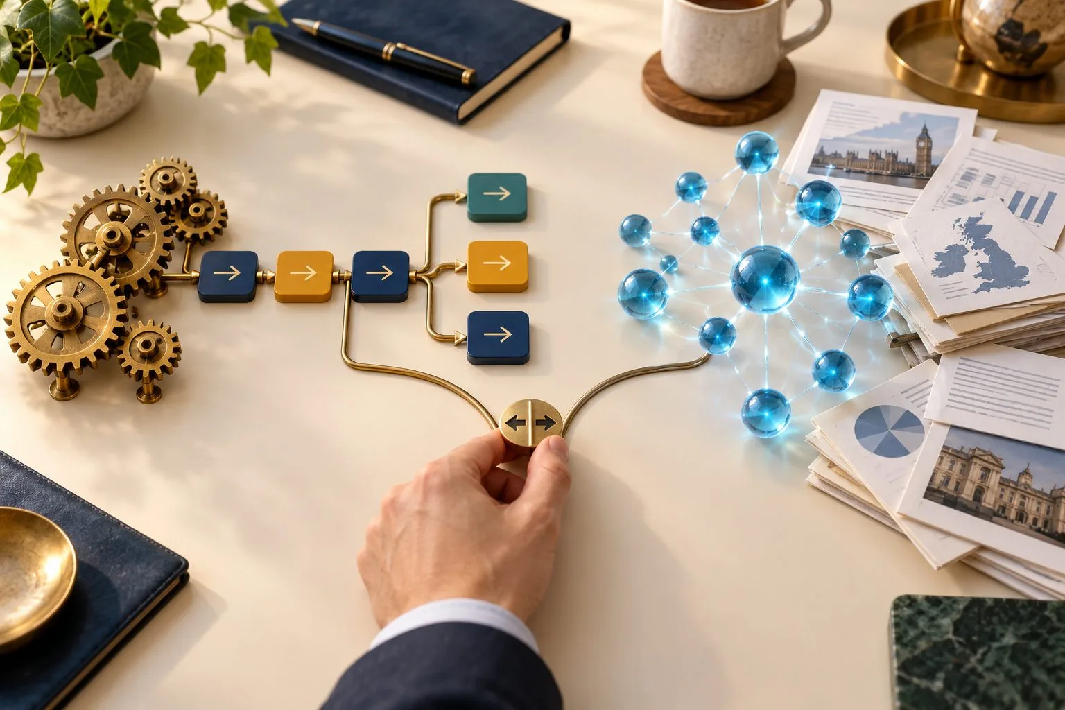 Rules-Based Automation or AI: Choosing the Right Tool for a Business Workflow