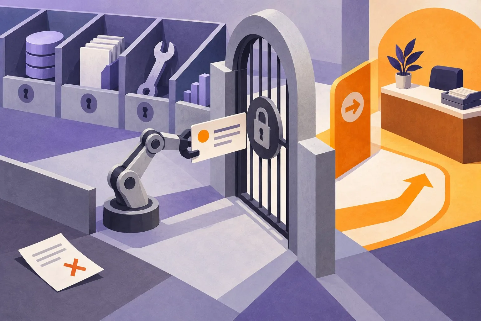 AI Agents, Tools and Human Handover: Controlling Business Actions