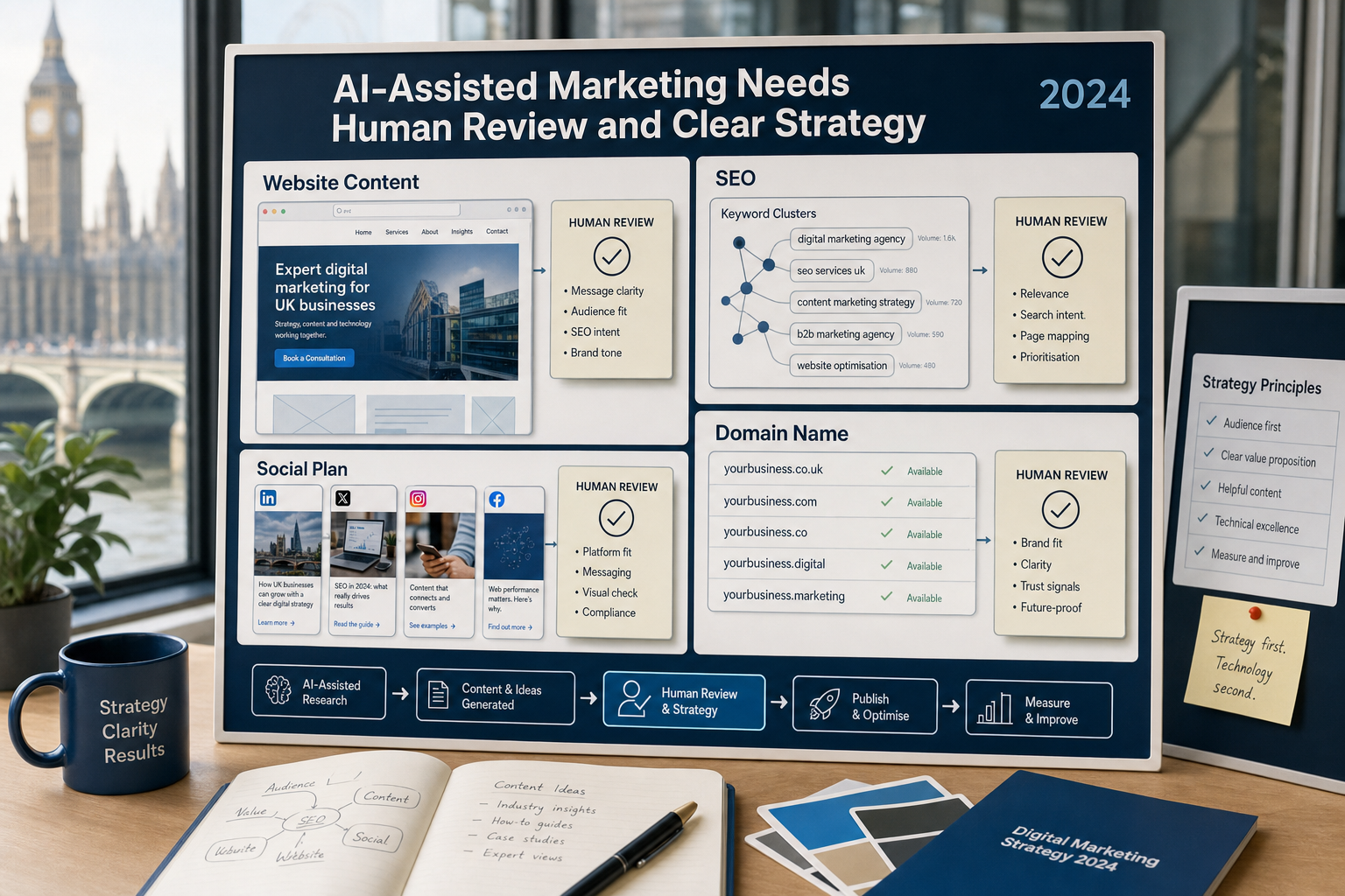 AI-Assisted Marketing Needs Human Review and Clear Strategy