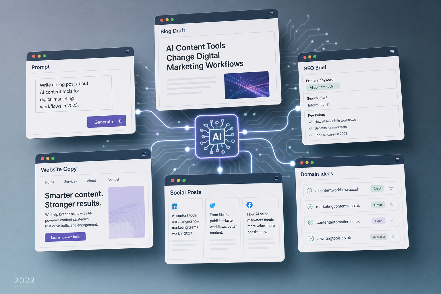 AI Content Tools Change Digital Marketing Workflows