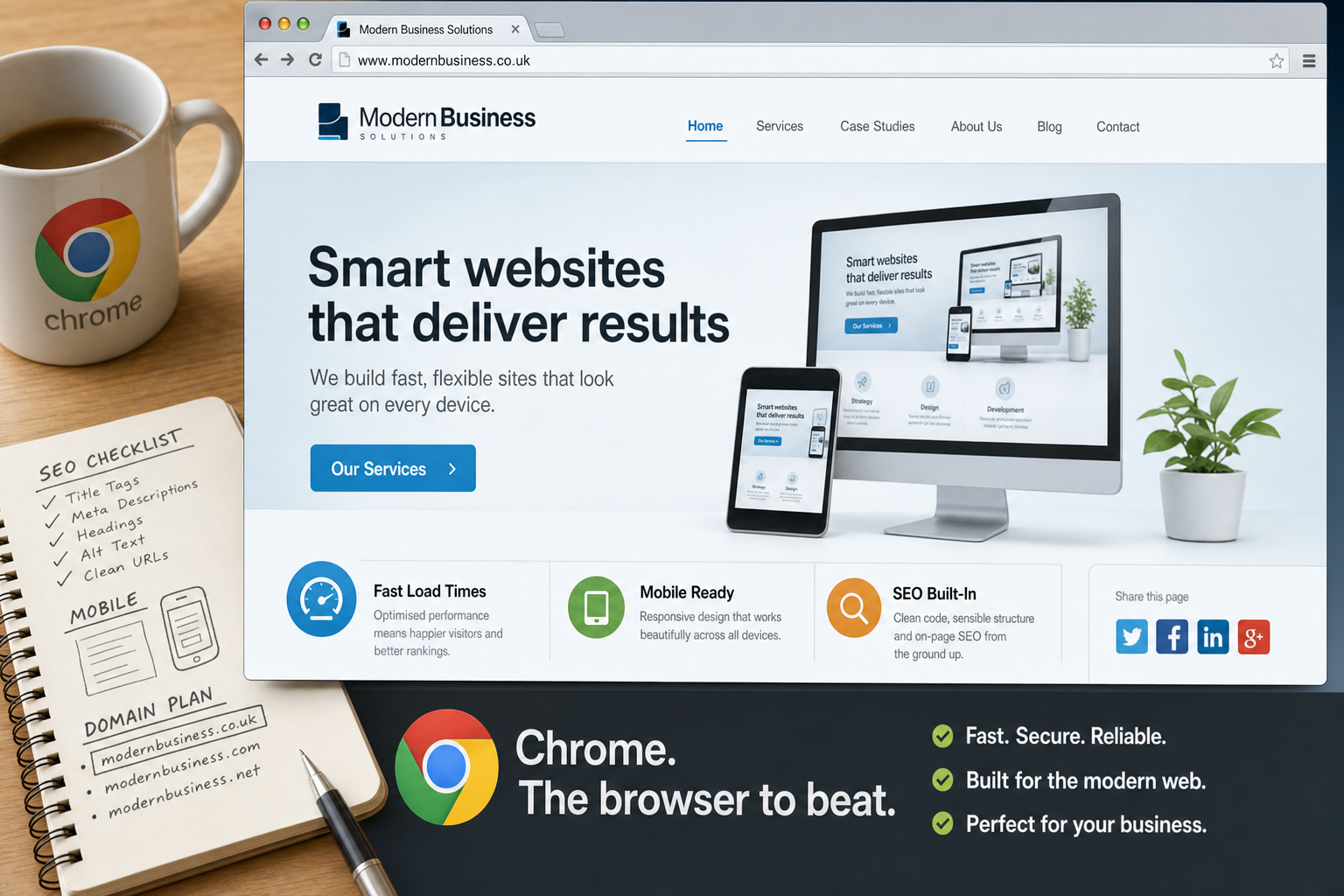 Chrome Becomes the Browser to Beat for Modern Websites