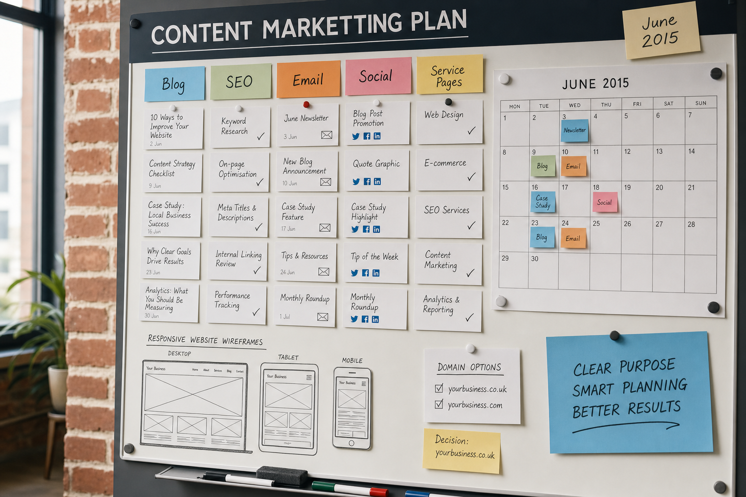 Content Marketing Needs Clear Purpose and Planning