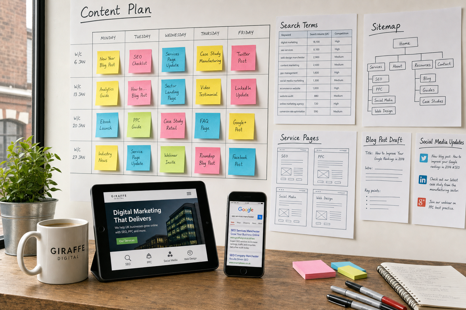 Content Planning for Better Search Results