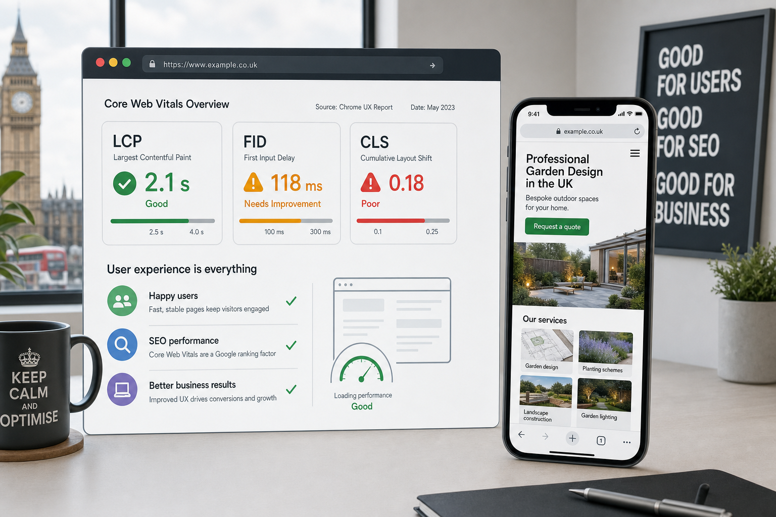 Core Web Vitals Remain Important for User Experience