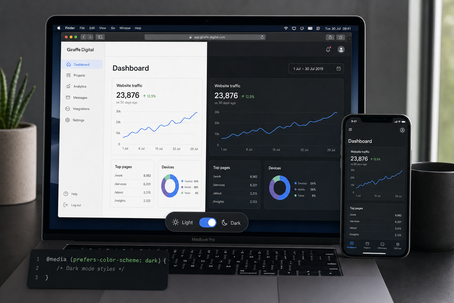 Dark Mode Design Starts to Influence Digital Products