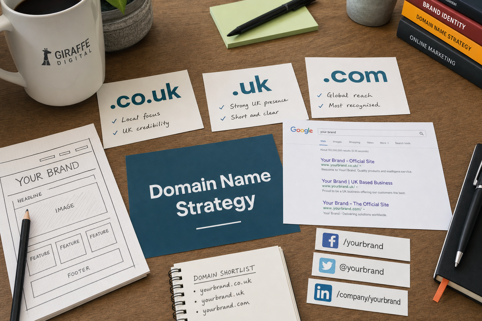 Domain Name Strategy for Start-Ups and New Brands