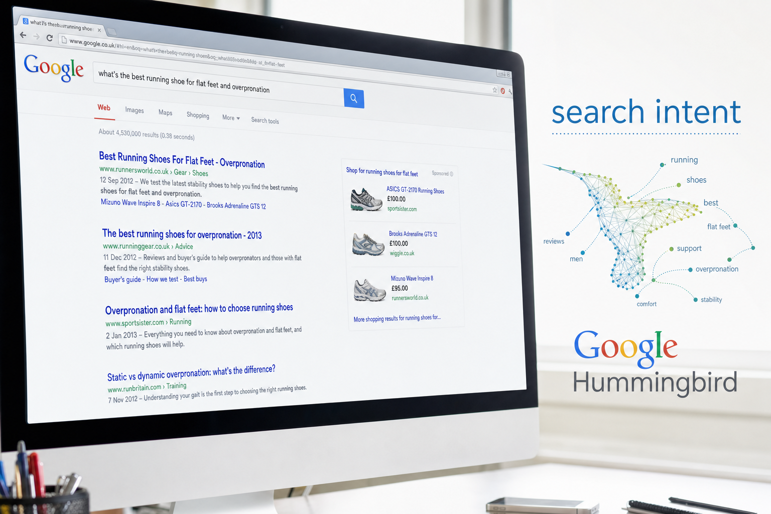 Google Hummingbird and the Shift Toward Search Intent
