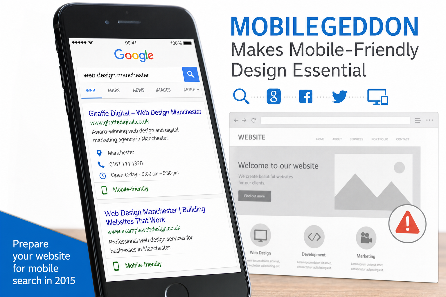 Google Mobilegeddon Makes Mobile-Friendly Design Essential