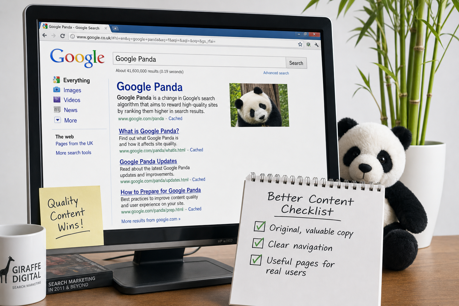 Google Panda and the Push for Better Website Content