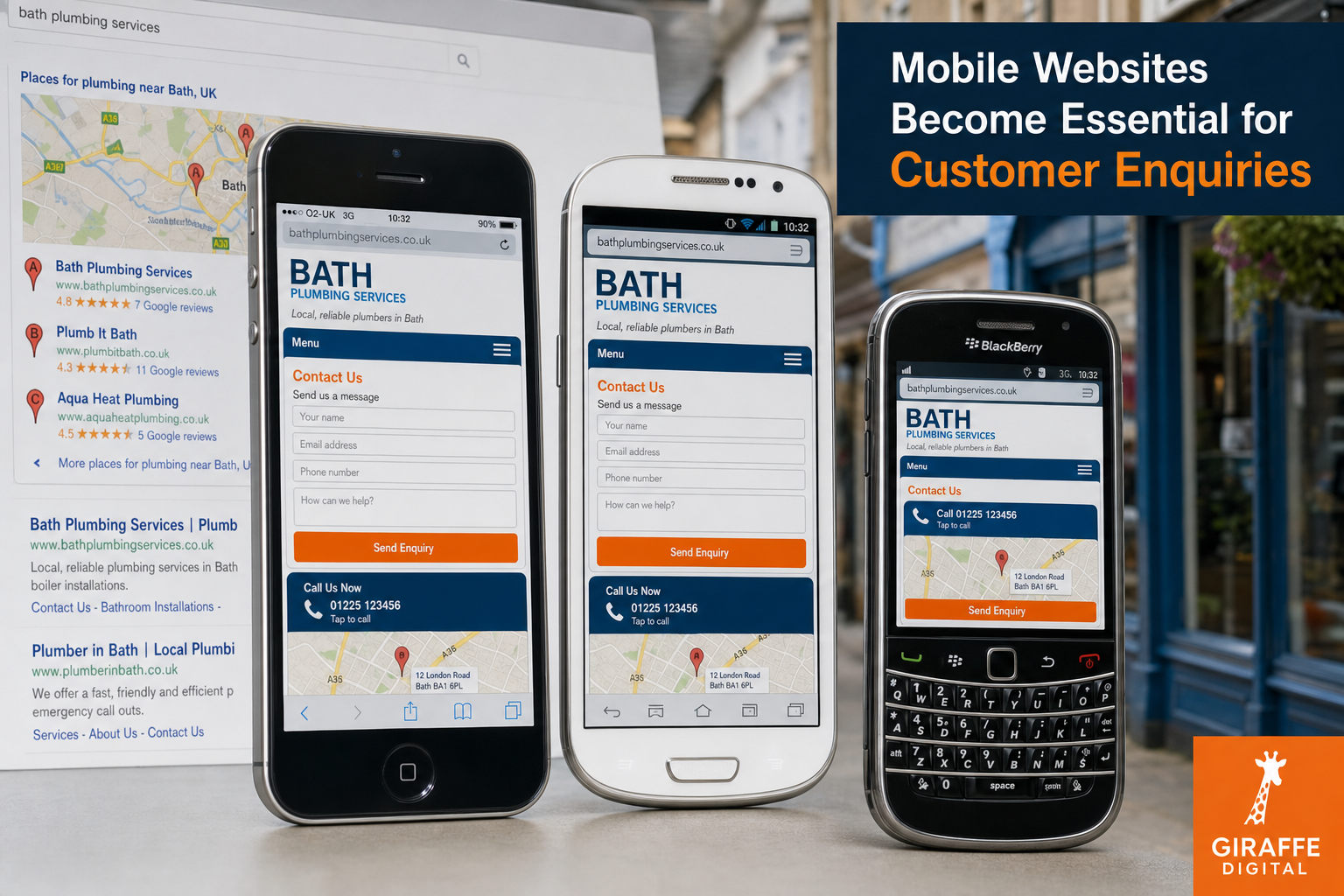 Mobile Websites Become Essential for Customer Enquiries