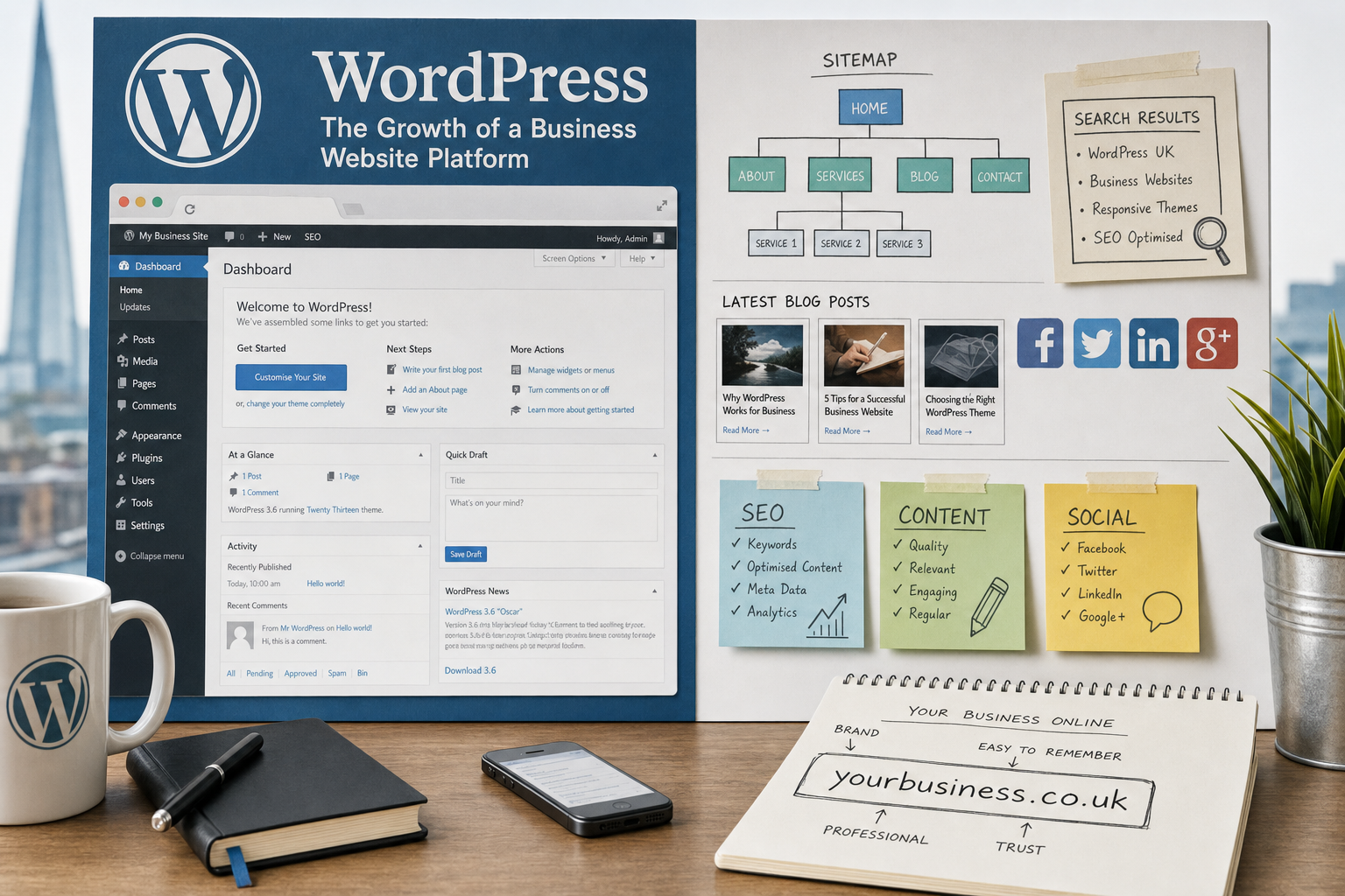 The Growth of WordPress as a Business Website Platform