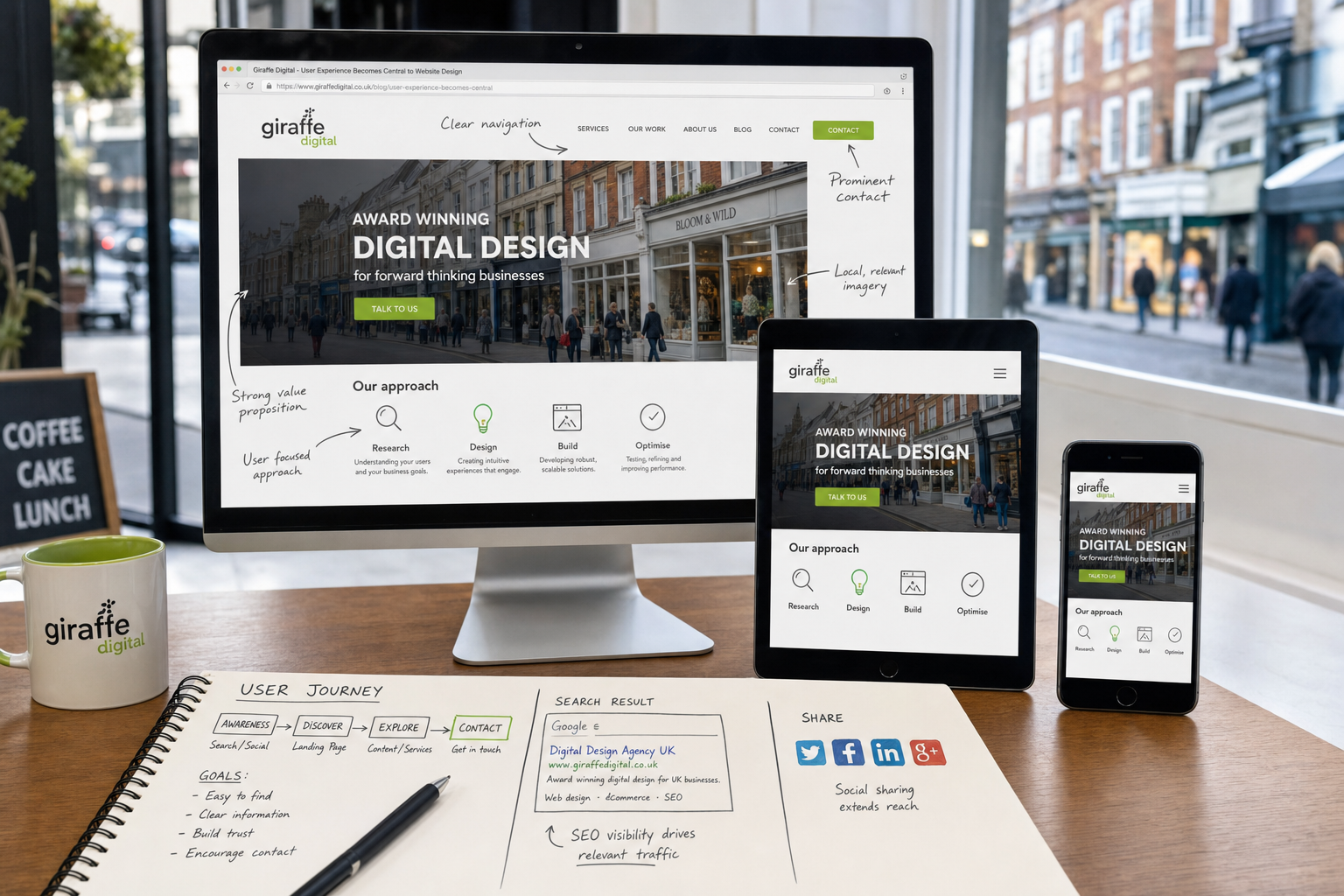 User Experience Becomes Central to Website Design