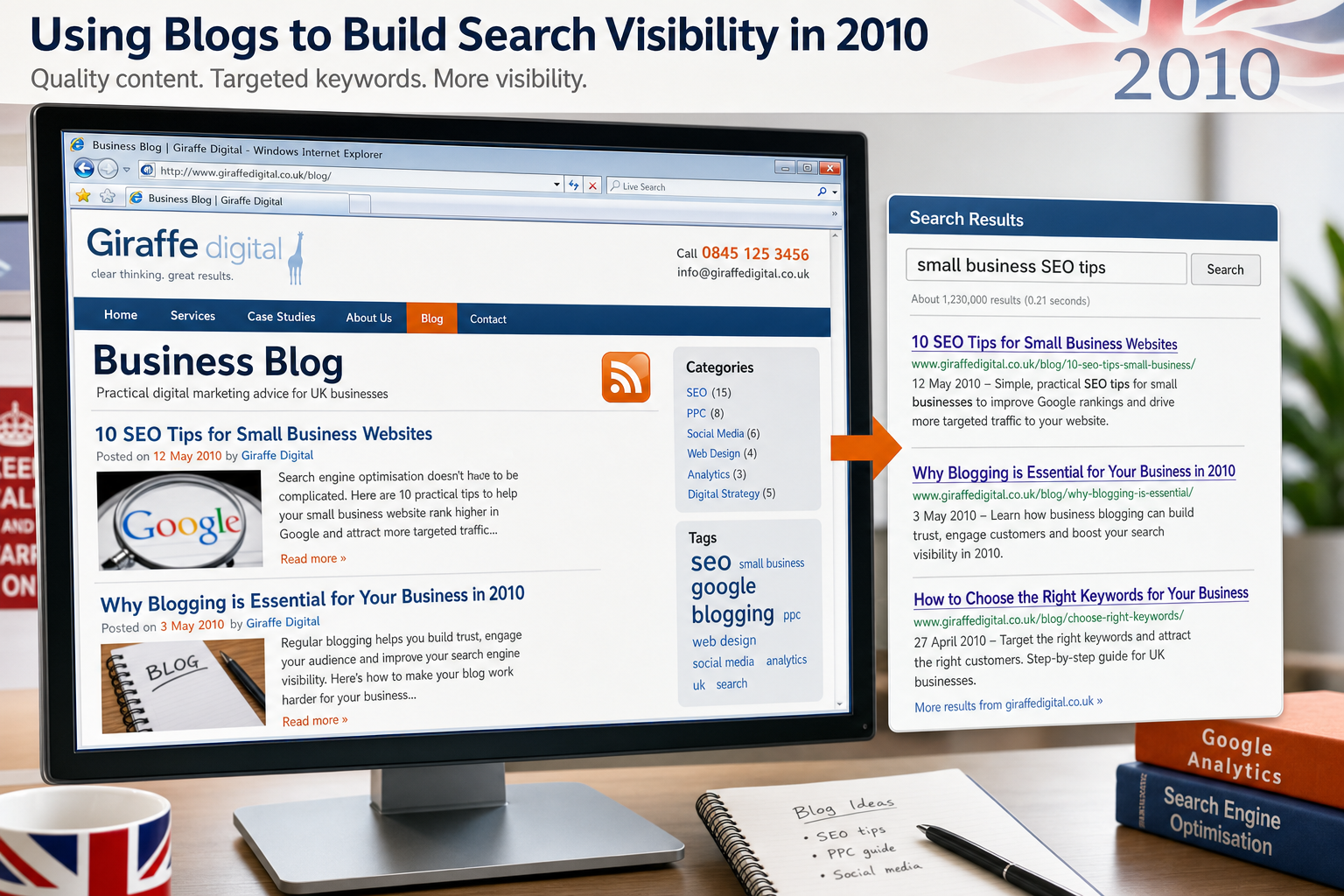 Using Blogs to Build Search Visibility in 2010