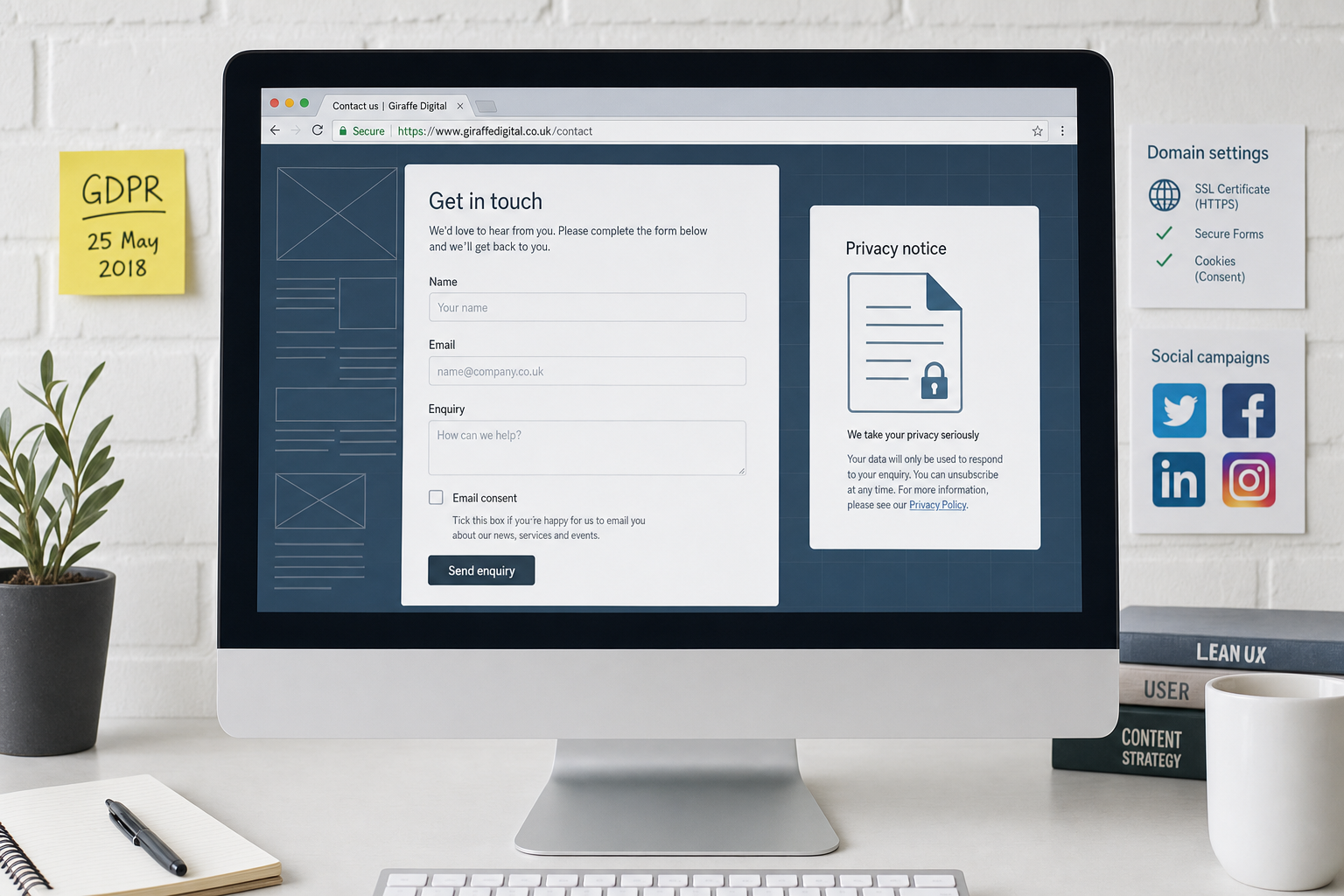 Website Forms and Data Collection After GDPR