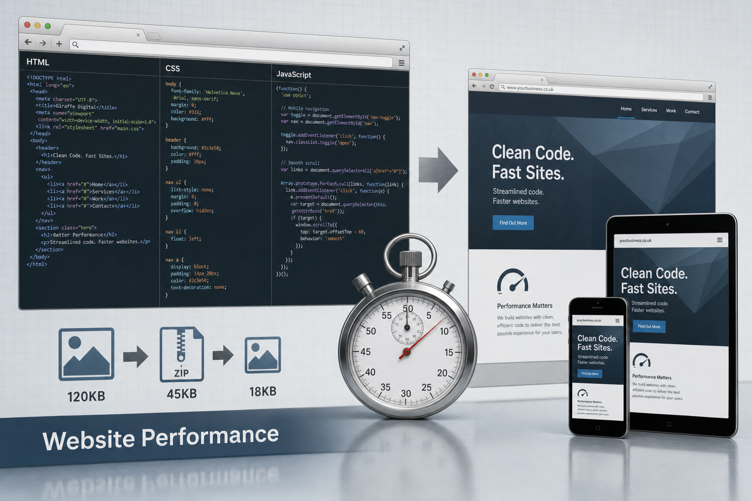 Website Performance and the Need for Cleaner Code