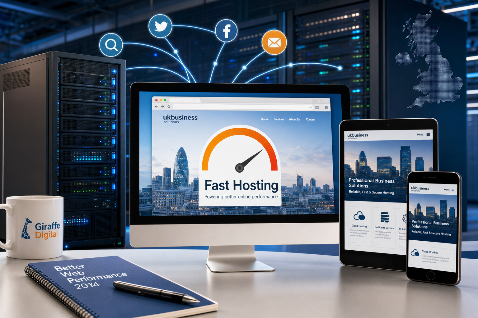 Why Fast Hosting Supports Better Online Performance